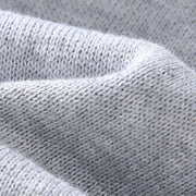 Buddha Stones Plain Zipper Ribbed Bottom Hem Design Men's Long Sleeve Cotton Jacket - image 5