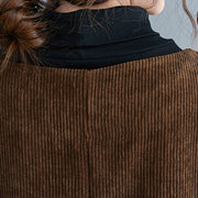 Buddha Stones Commute Solid Color Crew Neck Women's Sleeveless Cotton Midi Dress With Pockets - image 11