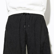 Buddha Stones Fall Pure Color Men's Cotton Corduroy Tapered Pants With Pockets - image 18