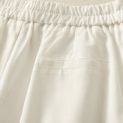 Buddha Stones Embroidery Pattern Polyester Women's Wide Leg Pants With Pockets - image 8