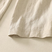 Buddha Stones Casual Plain Rope Women's Cotton Pants With Pockets - image 3
