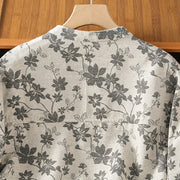 Buddha Stones Casual Printed Pattern Women's Long Sleeve Polyester Shirt - image 3