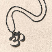 FREE Today: Focus and Connection Om Symbol Mantra Stainless Steel Necklace Pendant - image 19