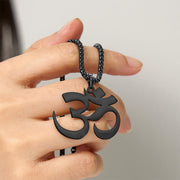 FREE Today: Focus and Connection Om Symbol Mantra Stainless Steel Necklace Pendant - image 20