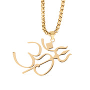 FREE Today: Mindfulness Connection Trident OM Symbol Stainless Steel Necklace Pendant - image 5