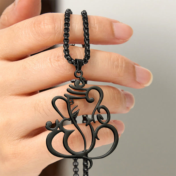 FREE Today: Protection and Reflection Ganesh Elephant Stainless Steel Necklace Pendant - image 15