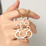 FREE Today: Protection and Reflection Ganesh Elephant Stainless Steel Necklace Pendant - image 4
