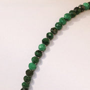 Buddha Stones 3mm Natural Malachite Ultra-thin Beads Anti-anxiety Bracelet - image 7