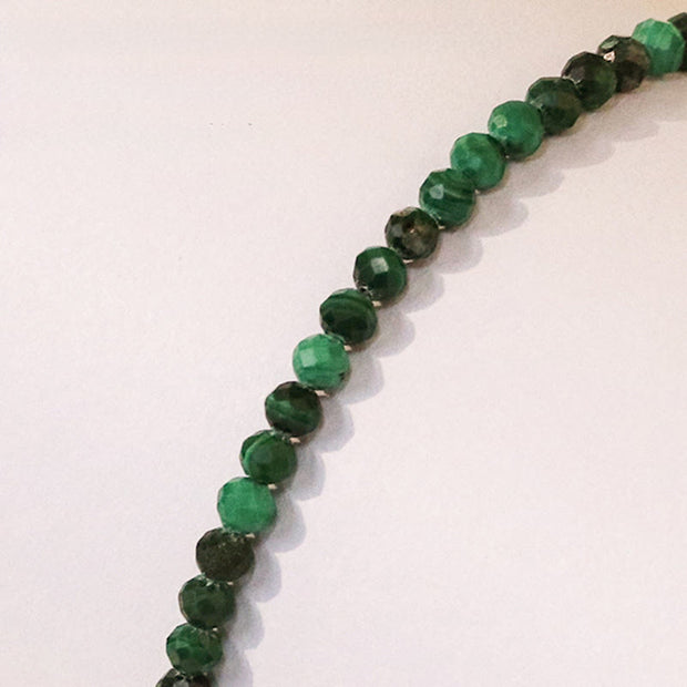 FREE Today: Anti-anxiety and Protection 3mm Natural Malachite Ultra-thin Beads Bracelet - image 7