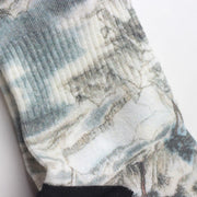 Buddha Stones Chinese Ink Painting Landscape Pattern Micro Crew Three Pairs Men Women Unisex Socks - image 3