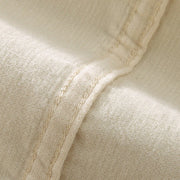 Buddha Stones Men's Solid Color Buttons Design Long Sleeve Pure Cotton Corduroy Shirt - image 9