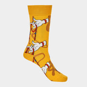 Buddha Stones Casual Sacred Buddha Hand Holding Red Rope Micro Crew Women's Socks - image 7