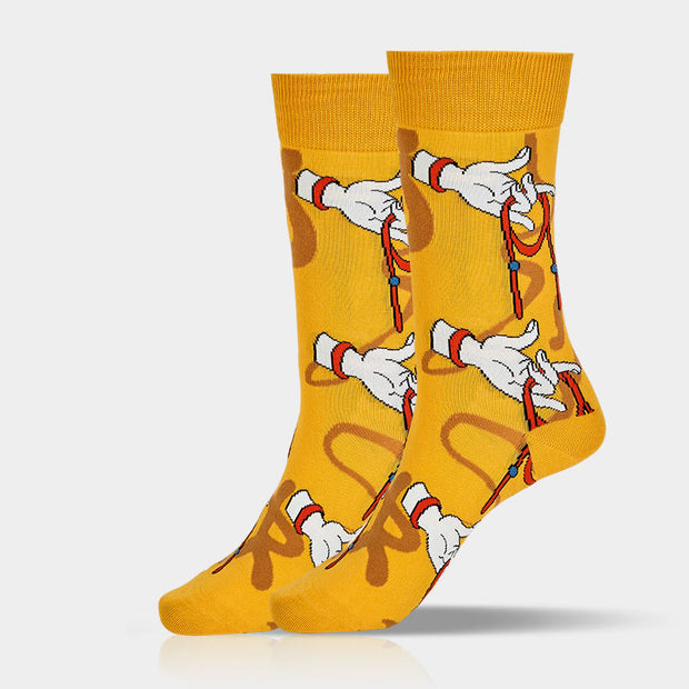 Buddha Stones "Mind is Power" Casual Buddha Hand Micro Crew Women's Socks Includes Gift Message Card - image 13