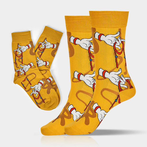 Buddha Stones "Mind is Power" Casual Buddha Hand Micro Crew Women's Socks Includes Gift Message Card - image 5