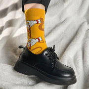 Buddha Stones "Mind is Power" Casual Buddha Hand Micro Crew Women's Socks Includes Gift Message Card - image 4