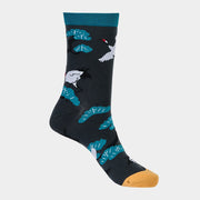 Buddha Stones "Create Yourself" White Crane Pine Tree Women's Socks Includes Gift Message Card - image 10