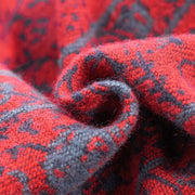 Buddha Stones Tibetan Jacquard Elephant Geometry Pattern Unisex Cozy Scarf Shawl - image 8