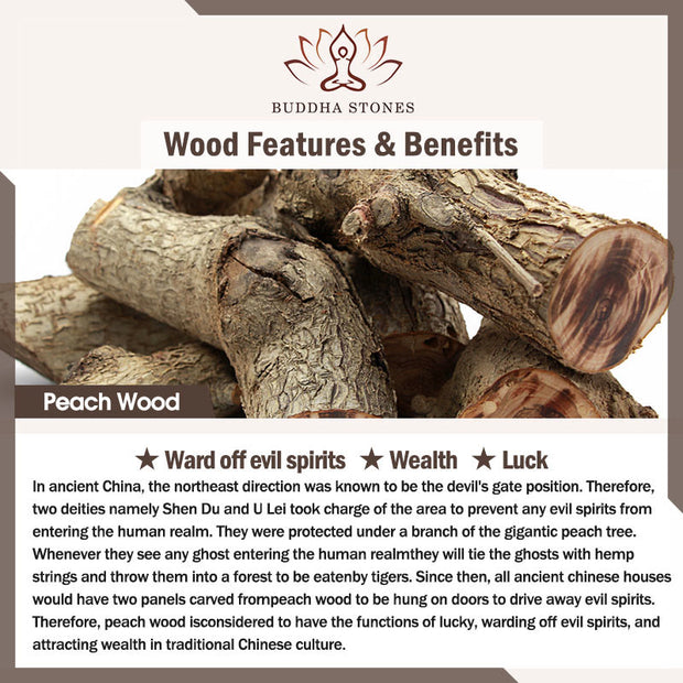 FREE Today: Wealth and Blessing Peach Wood Cinnabar Sword Charm Bracelet - image 5