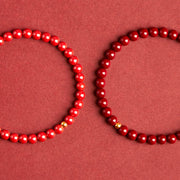 Buddha Stones Cinnabar Turquoise Concentration Bracelet - image 4
