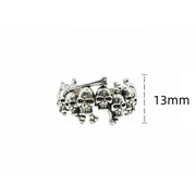 Buddha Stones Copper Skull Bone The Lord Of The Corpse Forest Keep Away Evil Spirits Ring - image 3