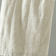Buddha Stones Embroidered Frog Button Cotton Padded Women's Wide Leg Pants With Pockets - image 8