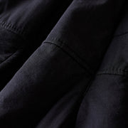Buddha Stones Plain Cotton-padded Women's Harem Cotton Thick Pants With Pockets - image 24