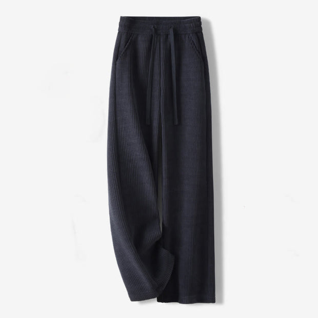 Buddha Stones Casualcorduroy Cotton-padded Women's Cotton Pants With Pockets - MidnightBlue - US12，UK/AU16，EU44 (3XL) - image 0