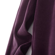 Buddha Stones Casualcorduroy Cotton-padded Women's Cotton Pants With Pockets - image 28