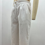 Buddha Stones Casual Corduroy Straight-leg Women's Cotton Pants With Pockets - image 7