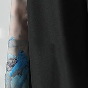 Buddha Stones Mountains Rivers Pattern Men's Wide Leg Pants With Pockets - image 10