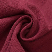 Buddha Stones 2Pcs Plain Men's Frog-Button Long Sleeve Cotton Shirt Pants Set With Pockets - image 13