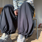 Buddha Stones Plain Color Drawstring Women's Bud Pants With Pockets - image 17