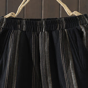 Buddha Stones Commute Striped Cotton Corduroy Men's Harem Pants With Pockets - image 10