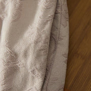 Buddha Stones Winter Thermal Jacquard Floral Pattern Women's Wide Leg Cotton Pants With Pockets - image 12