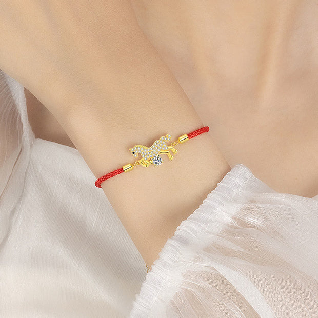 Buddha Stones Year of the Horse Wishing You Success & Good Luck String Includes Gift Message Card - image 5