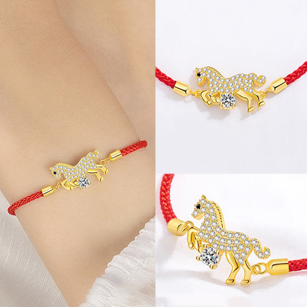 Buddha Stones Year of the Horse Wishing You Success & Good Luck String Includes Gift Message Card - image 6
