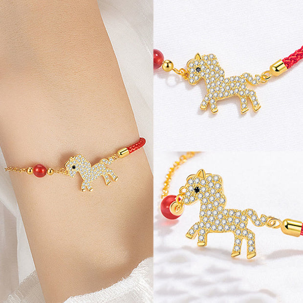 Buddha Stones Year of the Horse Hoping You Have a Joyful Year Bracelet Includes Gift Message Card - image 6