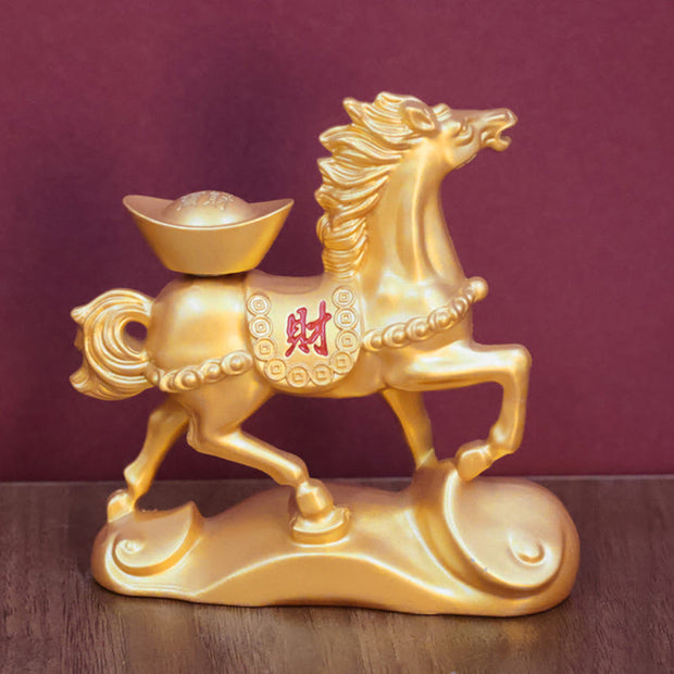 Buddha Stones Year of the Horse Wishing You Success and Good Fortune Decor Includes Gift Message Card - image 3