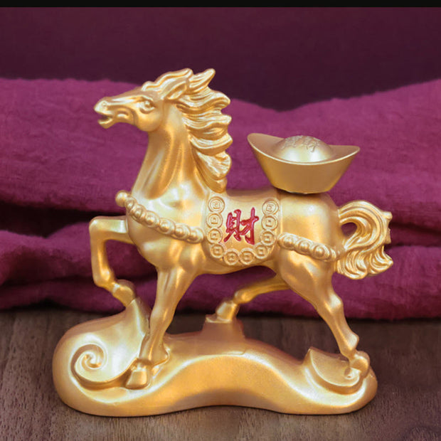 Buddha Stones Year of the Horse Wishing You Success and Good Fortune Decor Includes Gift Message Card - image 4