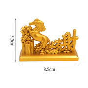 Buddha Stones Chinese Zodiac Year Of The Horse Attract Fortune Prosperity Home Decoration - Horse Get Rich 8.5*5.5cm - image 17