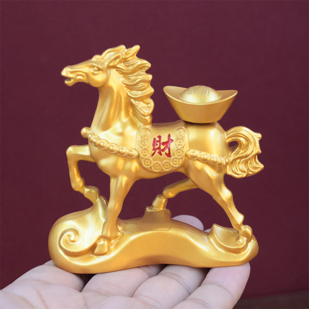 Buddha Stones Year of the Horse Wishing You Success and Good Fortune Decor Includes Gift Message Card - image 2