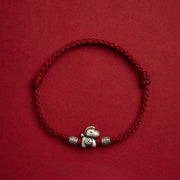 Buddha Stones Year of the Horse Wishing You Wealth and Protection String Includes Gift Message Card - Dark Red(Wrist Circumference 14-21cm) - Deluxe Gift Bag (+$12.59) - image 10