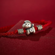 Buddha Stones Year of the Horse Wishing You Wealth and Protection String Includes Gift Message Card - image 3