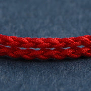 Buddha Stones Year of the Horse 999 Sterling Silver Luck String Braided Bracelet Anklet - image 14