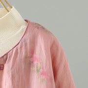 Buddha Stones Printed Women's Long Sleeve Cotton-padded Jacket With Pockets - image 3