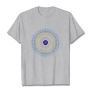 Buddha Stones Mandala Flower OM Pattern Tee T-shirt - LightGrey - 2XL - image 19
