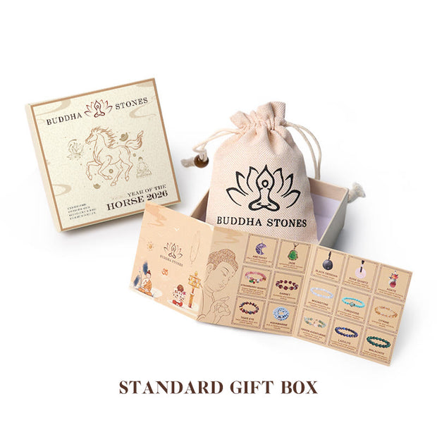 Buddha Stones "Hoping for Strength and Protection" Copper Beads Bracelet Includes Gift Message Card - image 2
