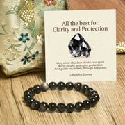 Buddha Stones "All the Best for Love and Harmony" Stone Quartz Bracelet Includes Gift Message Card - image 21