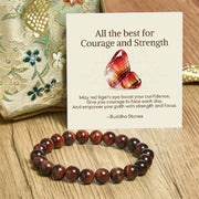 Buddha Stones "All the Best for Love and Harmony" Stone Quartz Bracelet Includes Gift Message Card - image 63