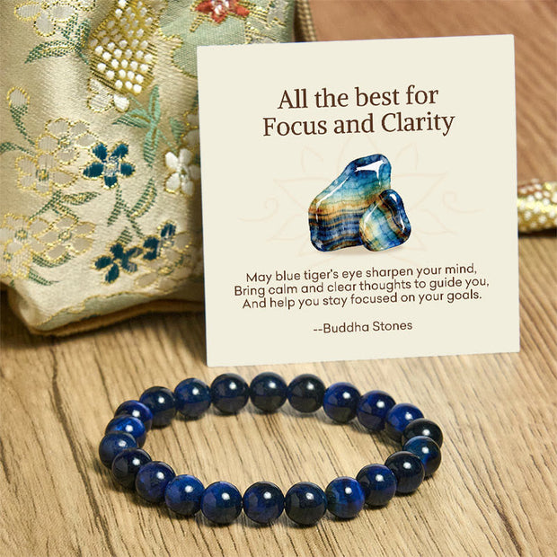 Buddha Stones "All the Best for Love and Harmony" Stone Quartz Bracelet Includes Gift Message Card - image 69